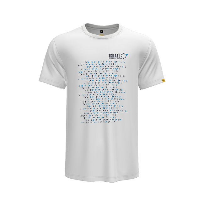 Israel Start Up Nation Team 2021 Peloton T-Shirt, White