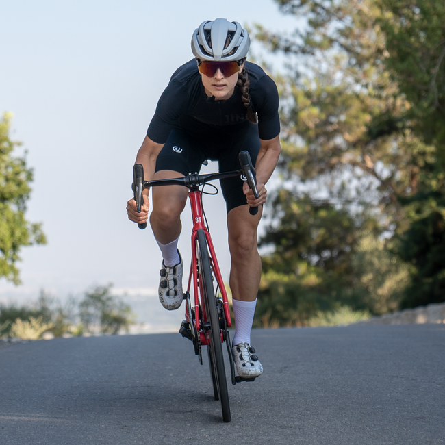 Summer Cycling Socks - White