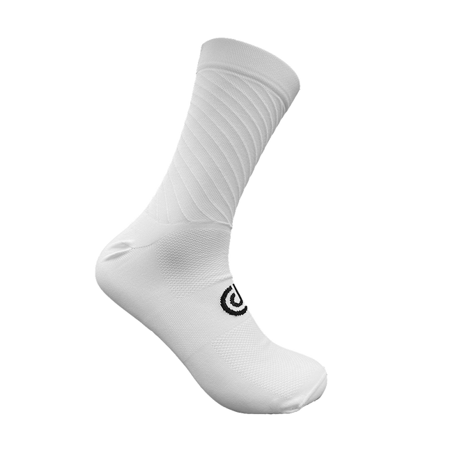 Summer Cycling Socks - White