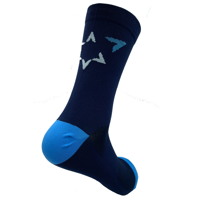 Israel Start Up Nation Team 2021 Race Socks, Blue