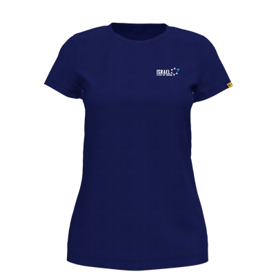 Israel Start Up Nation Team 2021 Woman Shirt Sleeves T-Shirt, Blue