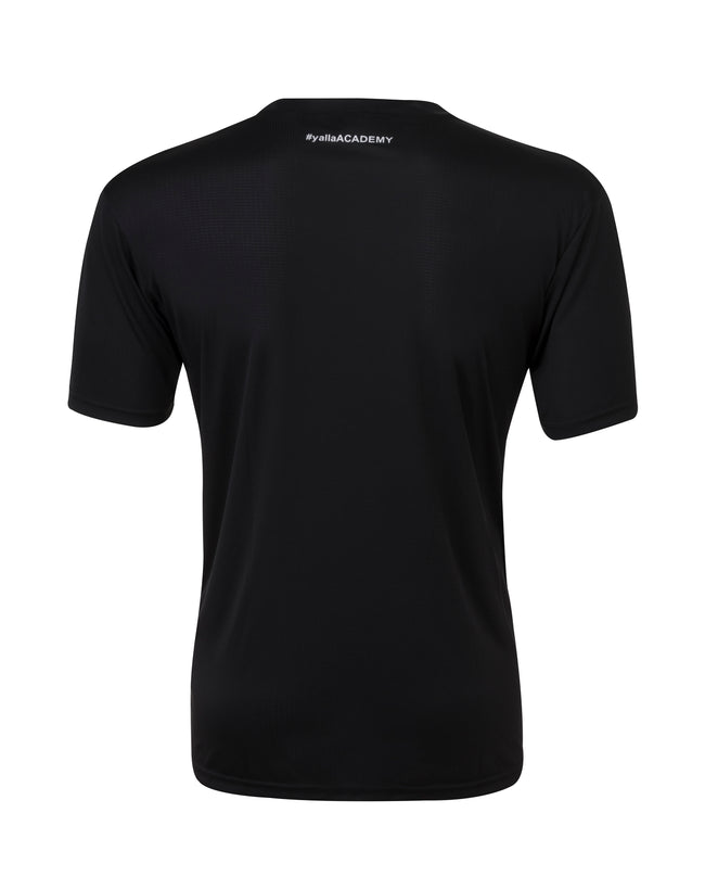 Chemise Dri-Fit pour la course à pied, randonnée, gymnastique et décontracté, noir (3759735636021)