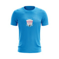 Gino Bartali Collection T-Shirt 100% Cotton Blue, Unisex (568804802613)